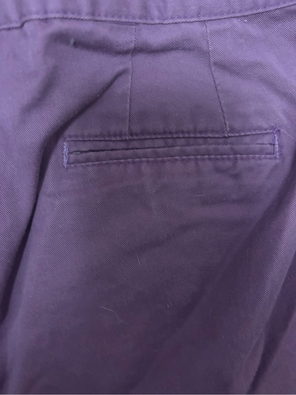 White Stag Purple High-Waist Casual Bermuda Shorts - Picture 5 of 9